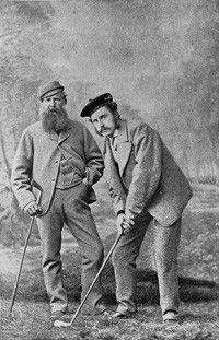 Tom Morris Sr. and Tom Morris Jr. were a famous father-son golf duo. See more pictures of the best golfers.