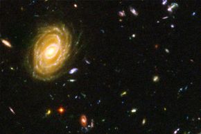 The Hubble Space Telescope was able to peer 13 billion light-years away to find seven galaxies, some born just around 400 million years after the universe's inception.