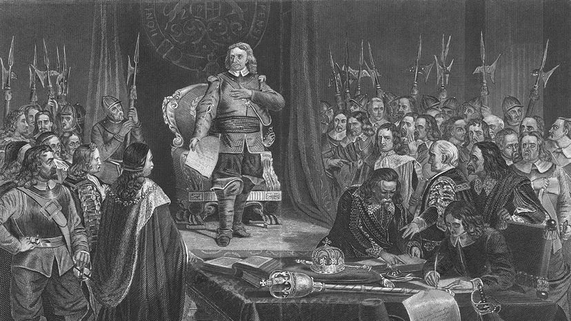 Cromwell refuses the Crown of England