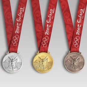 The Beijing medals of 2008. See more sports pictures.