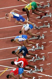 false start at Summer Olympics