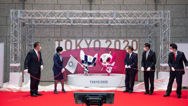 Men in suits standing for business.