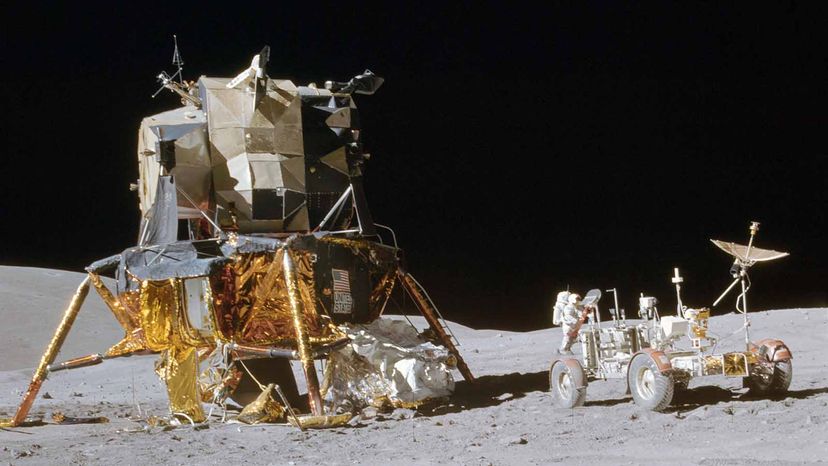 lunar module lunar rover