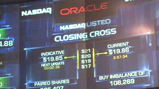 How NASDAQ's Opening and Closing Cross Works