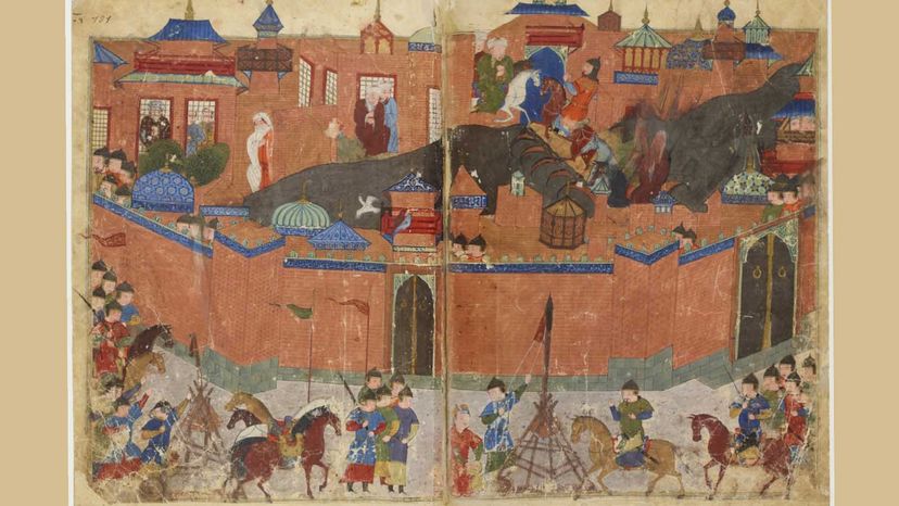 The siege of Baghdad