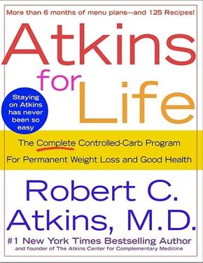 One of the many available books regarding the Atkins® program