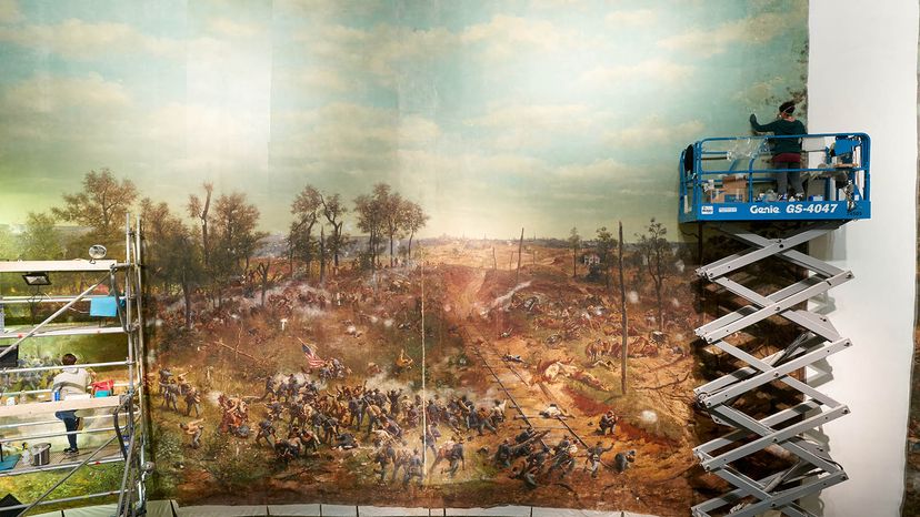 cyclorama, cyclorama restoration