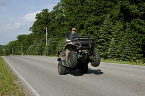 Dangerous ATV usage? You're soaking in it. See more off-roading pictures.
