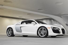 The Audi R8 is about half the price of most exotic supercars.