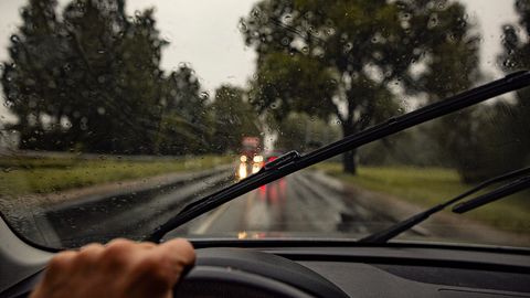 car front windshield