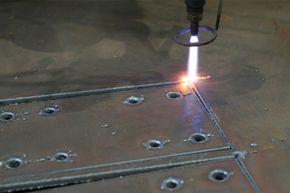 Plasma cutters use an ionized stream of gas to cut metal, and they can be programmed to be extremely accurate. See more pictures of power tools.