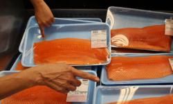 吃鲑鱼可以获得健康的omega - 3脂肪酸。＂border=