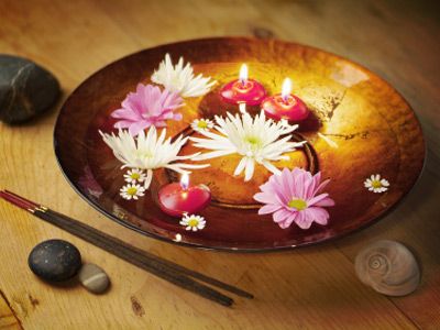 decorative bowl for aromatherapy wellness, ZEN.