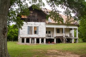 outdoors abandoned home