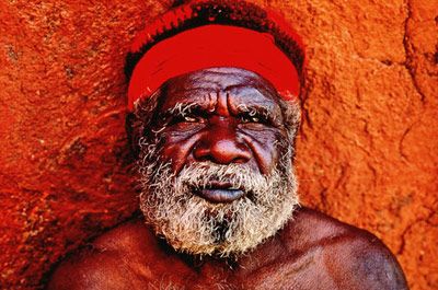 Aboriginal man.