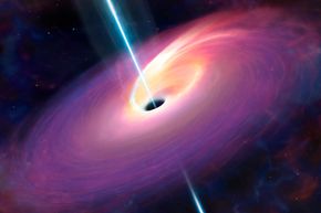 Accretion disks are one way that we can spot stars and even black holes.