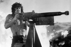 Scene from "Rambo III"