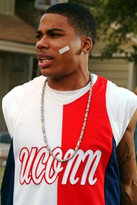 Adhesive tape even appears as the occasional fashion statement: For rapper Nelly, pictured on the shoot for music video "Dilemma" in 2002, it was a signature look.