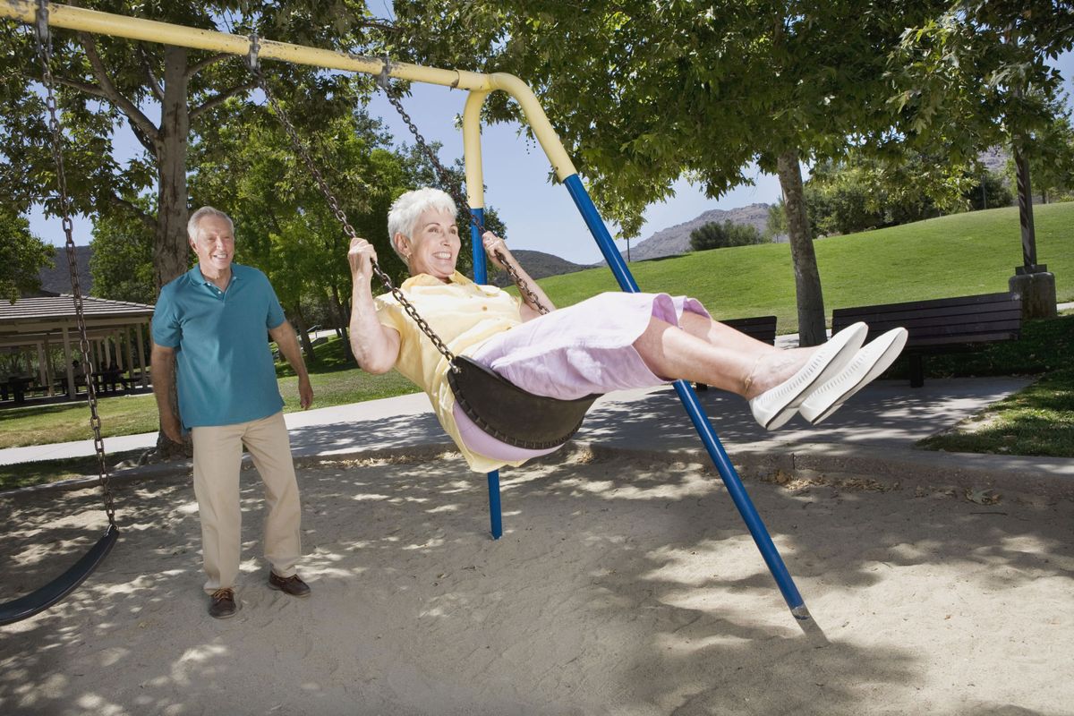 Fitness focused playground