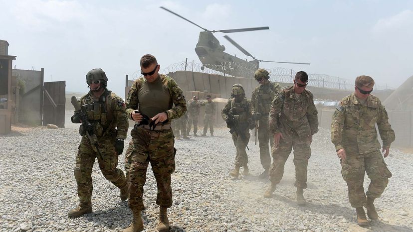 U.S. army in Afghanistan