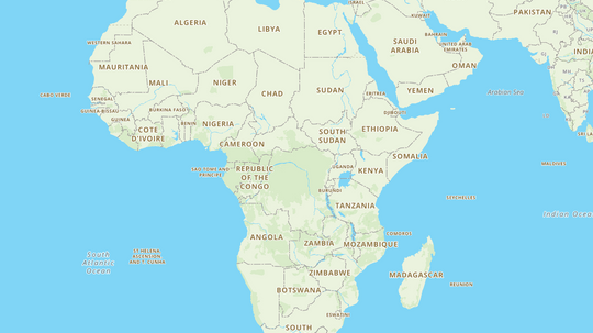 Africa Map: Interactive & Printable Maps & Alphabetical Country List