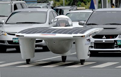 solar powered car