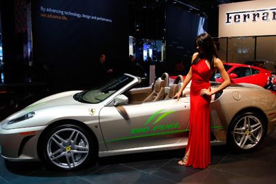 Ferrari F430 Spider Bio Fuel Concept car