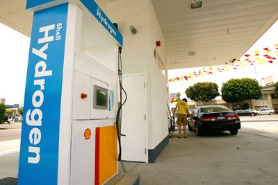 hydrogen fuel station