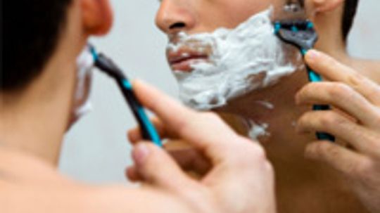At what age should boys start shaving?