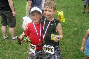 child triathletes