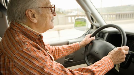 How does the aging process affect driving ability?