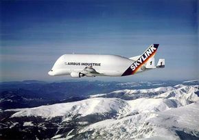 The Airbus A300-600ST Super Transporter (otherwise known as the Beluga)
