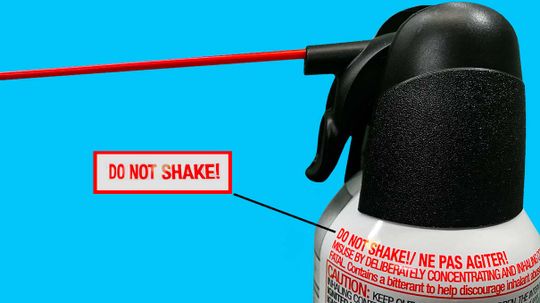 Why Compressed Air Canisters Shouldn’t Be Shaken