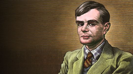 来自计算机时代的祖先，表面的艾伦·图灵（Alan Turing）的数十封信“border=