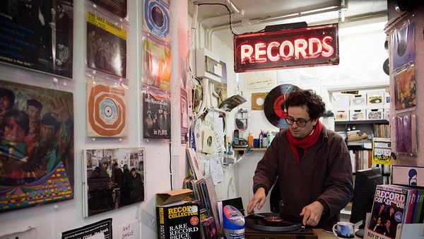 record store owner