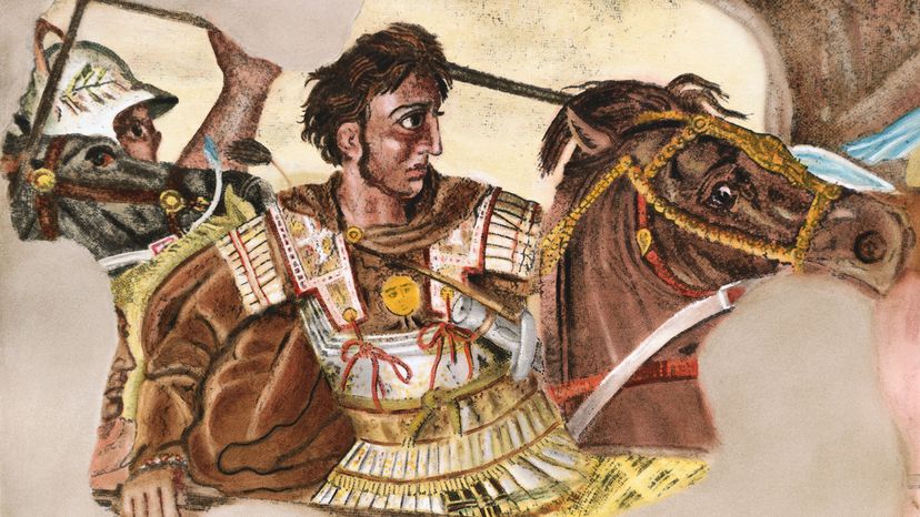 Alexander the Great, mosaic