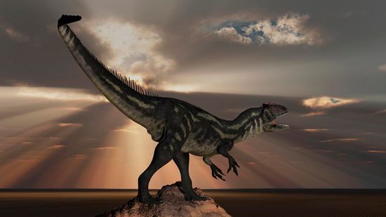 异特龙是一种巨大的“食肉动物”，可能是同类相食”class=