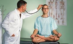 Complementary medicine combines treatments like meditation with more standard medical practices. See more pictures of alternative medicine.