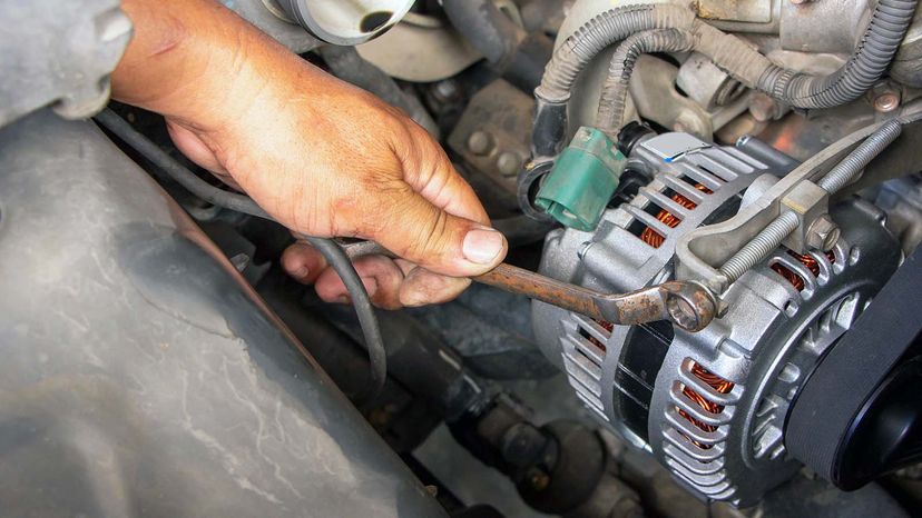 repairing alternator