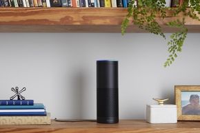 Echo can serve as a speaker for your online music library.
