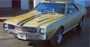 AMC became a muscle car contender with offerings like the 1968 AMC AMX.See more muscle car pictures.