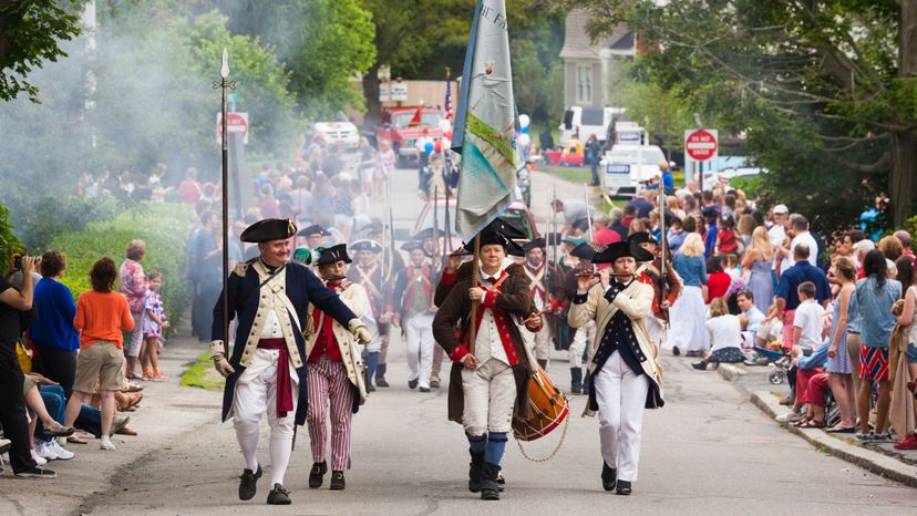 4th of July parade, American Revolution