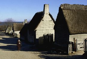 Recreation of Plymouth Colony