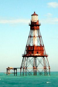 American Shoals Lighthouse, Florida Keys