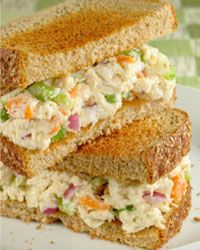 There's nothing more American than packing a chicken salad sandwich for a picnic or al fresco lunch.