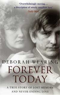 Clive Wearing and his wife, Deborah, pictured on the cover of her memoir about his amnesia.