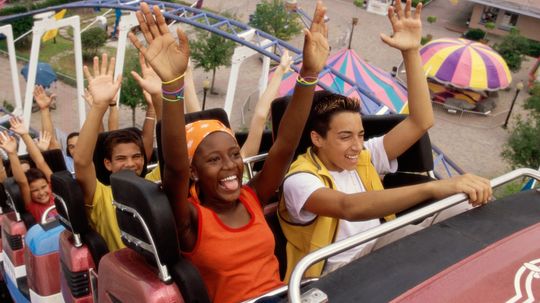 Who tests out amusement park rides?