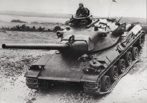 The AMX-30 Main Battle Tank resulted from design work begun in the 1950s under a joint Franco-German agreement. See more tank pictures.