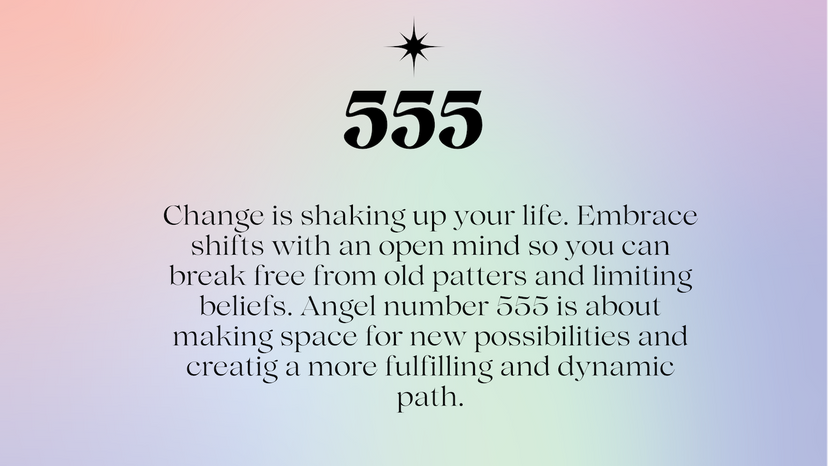 555 angel number meaning