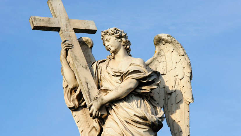 Angel statue